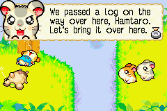Tottoko Hamtaro 4: Nijiiro Daikoushin Dechu screenshot 4 for GameBoy Advance